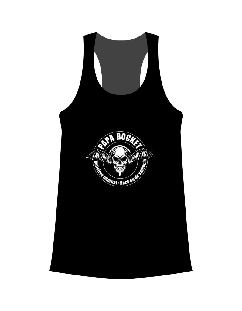 Camiseta Mujer PapaRocket