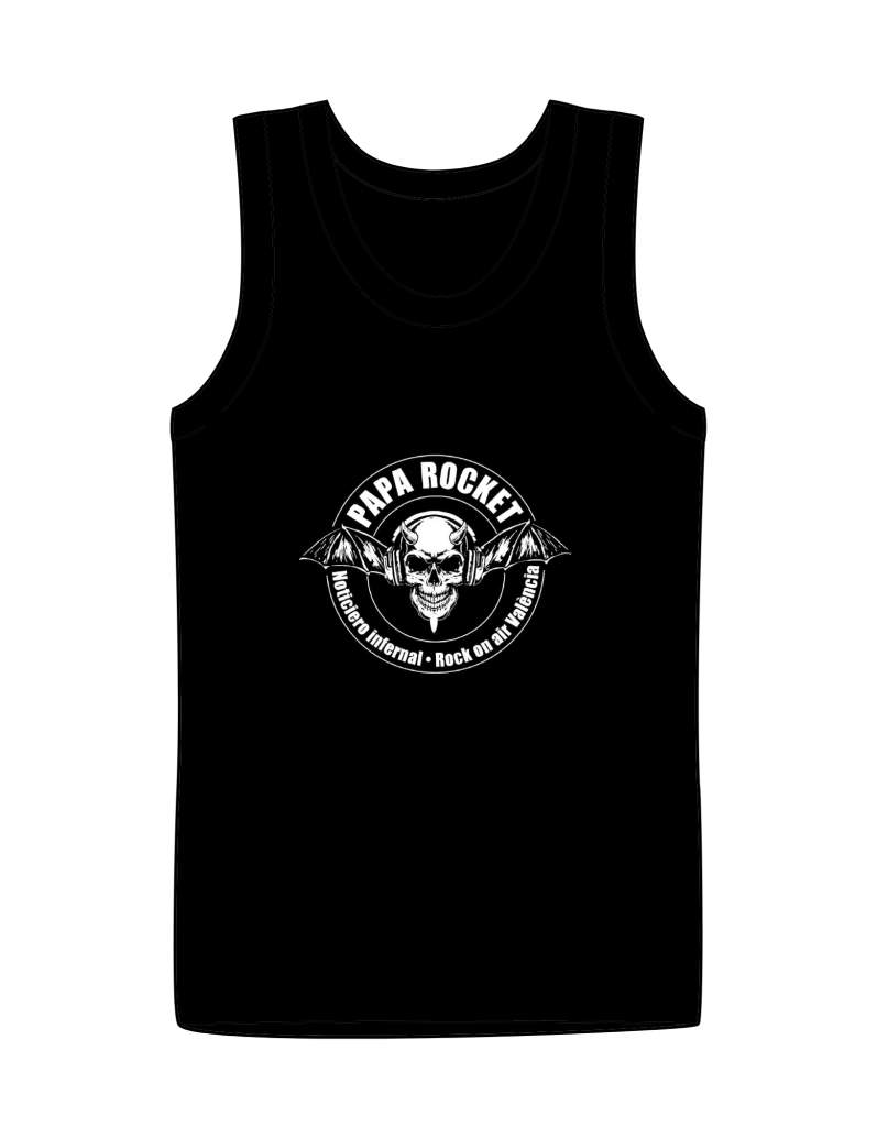 Camiseta tirantes hombre PapaRocket